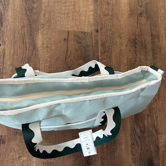 New with Tags Business & Pleasure Co. Cooler Tote Bag Light Blue - Picture 10 of 12